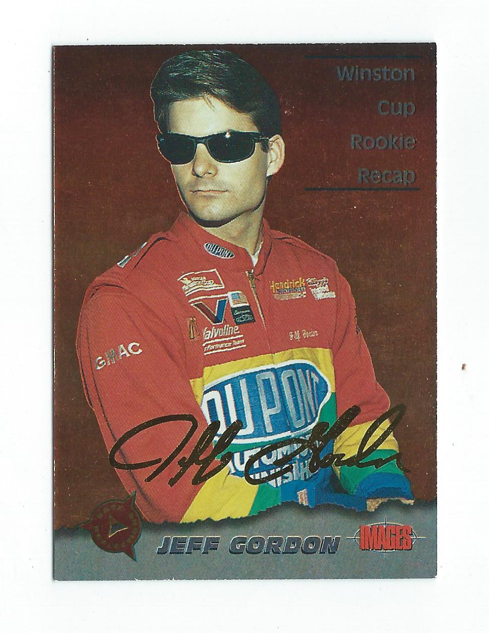 1995 Images Race Reflections Jeff Gordon Facsimile Signature #JG8 Jeff Gordon