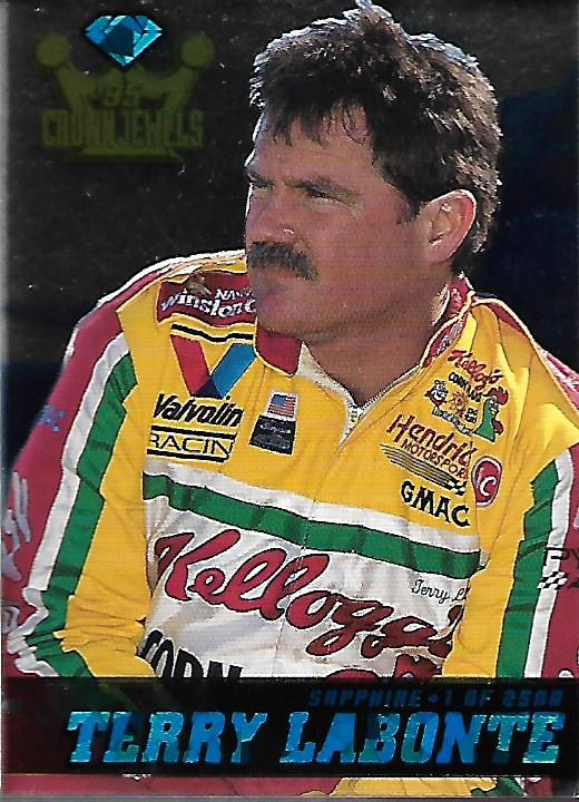1995 Crown Jewels Sapphire #6 Terry Labonte
