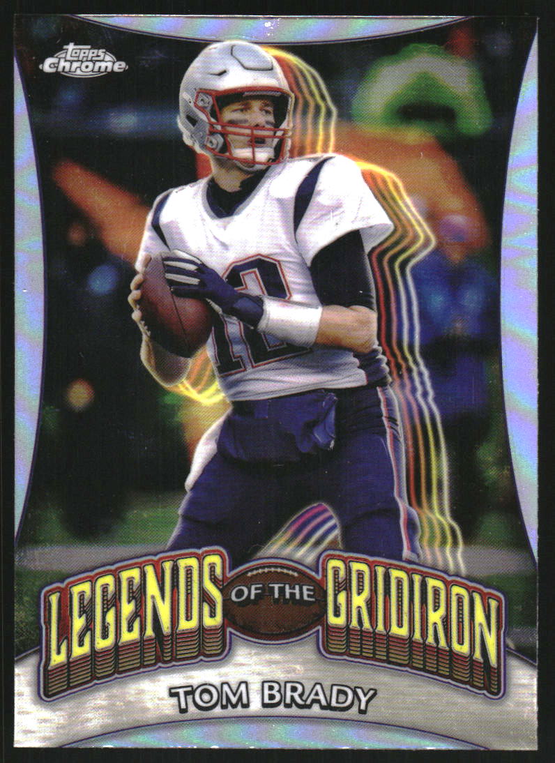 2024 Topps Chrome Legends of the Gridiron Refractors #LOG1 Tom Brady