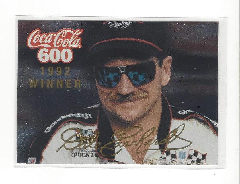 1995 Finish Line Racing Coca-Cola 600 Winners Insert Singles - You Choose - Picture 9 of 11