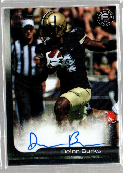 2024 SCHWARZ Beatrice ゴールドサイン 2024 Pulse Premiere Signatures #39 Deion Burks Auto | eBay