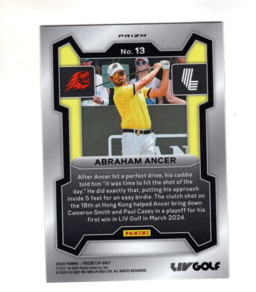 B6758- 2024 Panini Prizm Liv Golf #S 1-100 + Einsätze -du Pick- 15 + Kostenlose - Bild 37 von 41