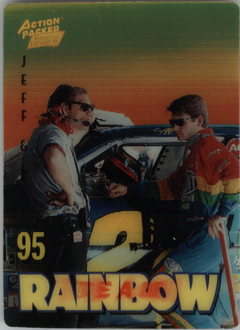 1995 Action Packed Country Team Rainbow #12 Jeff Gordon/Ray Evernham