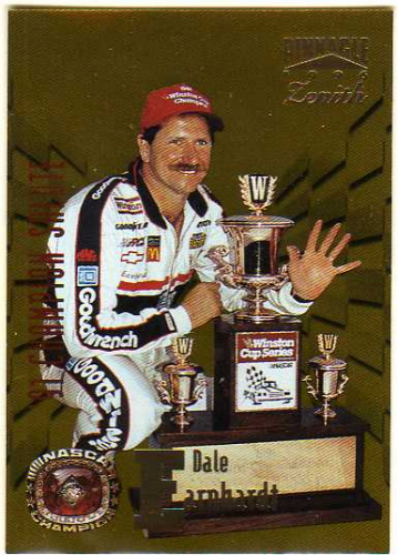 1996 Zenith Champion Salute #5 Dale Earnhardt