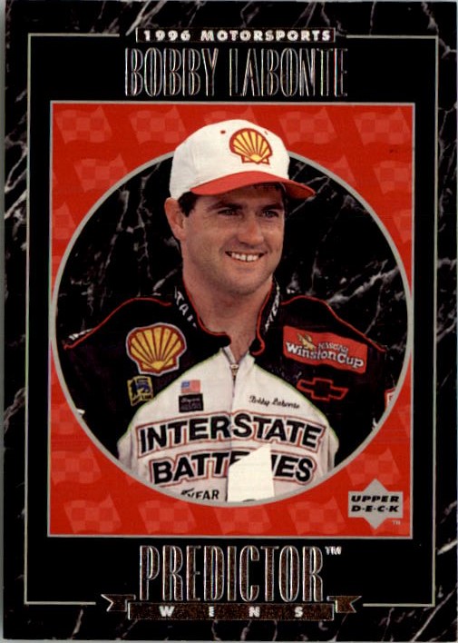 1996 Upper Deck Predictor Wins #HP4 Bobby Labonte