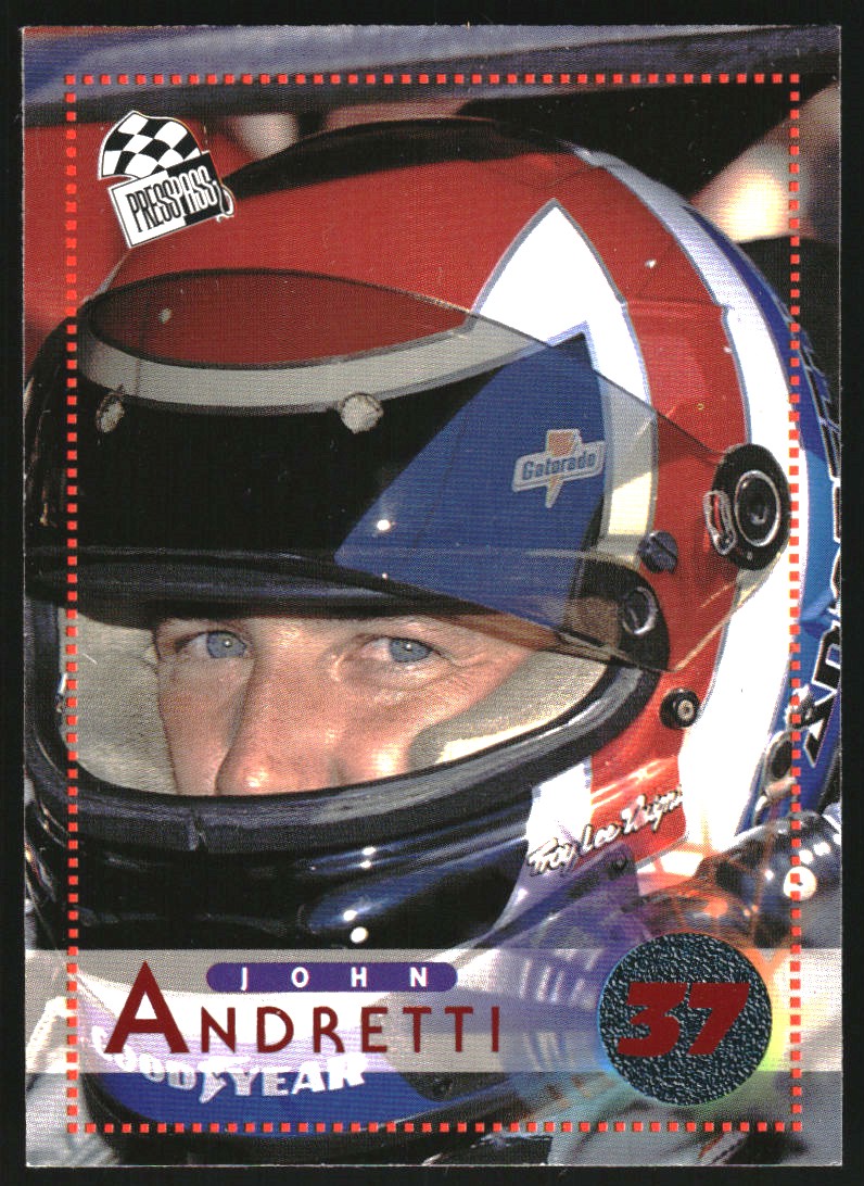 1996 Press Pass Scorchers #1 John Andretti