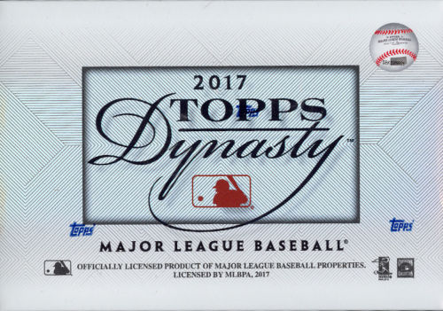 2017 Topps DYNASTY Baseball HOBBY Box