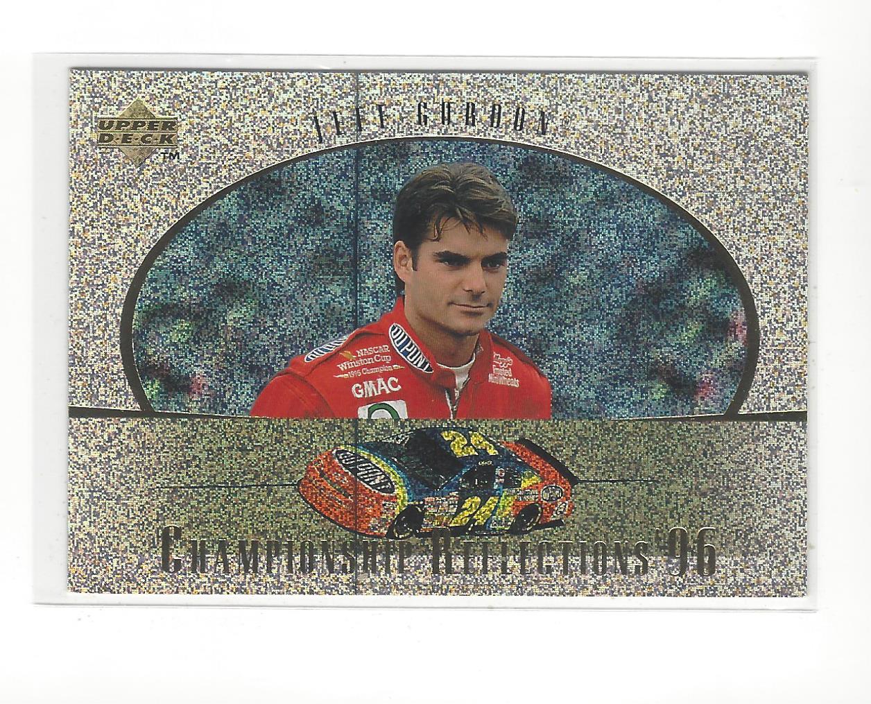 1997 Upper Deck Victory Circle Championship Reflections #CR2 Jeff Gordon