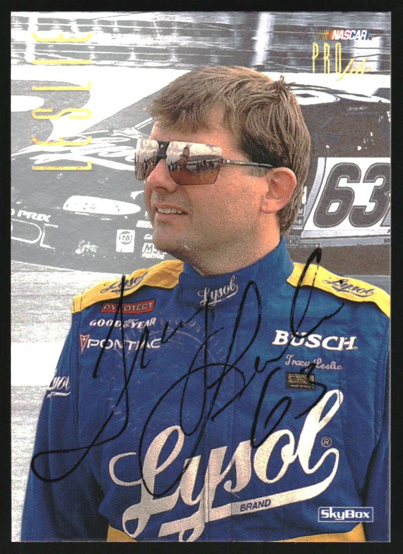 1997 SkyBox Profile Autographs #53 Tracy Leslie