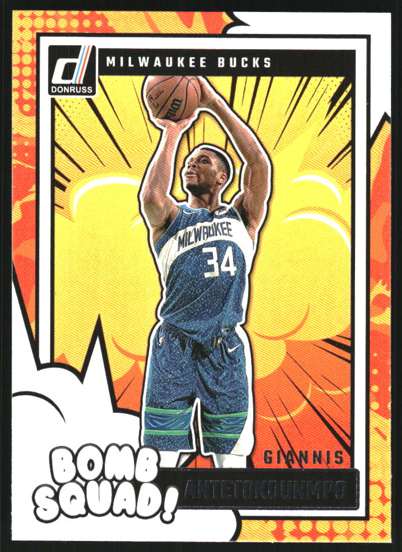 2024-25 Donruss Bomb Squad #5 Giannis Antetokounmpo