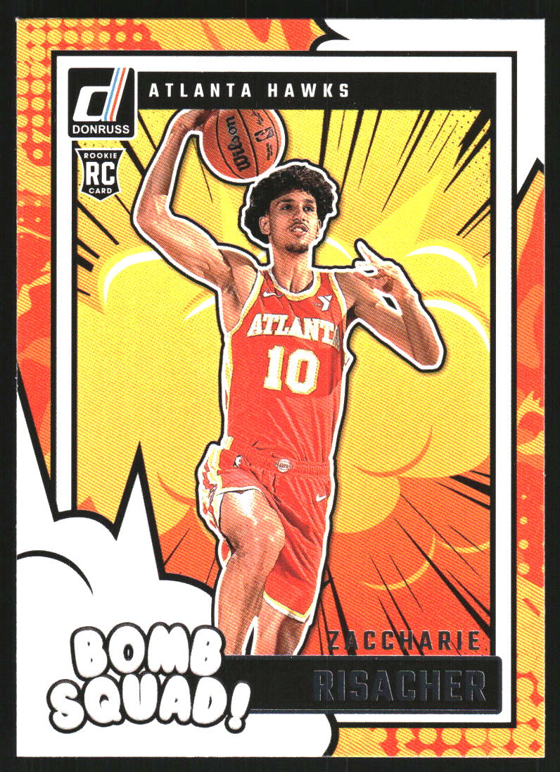 2024-25 Donruss Bomb Squad #11 Zaccharie Risacher