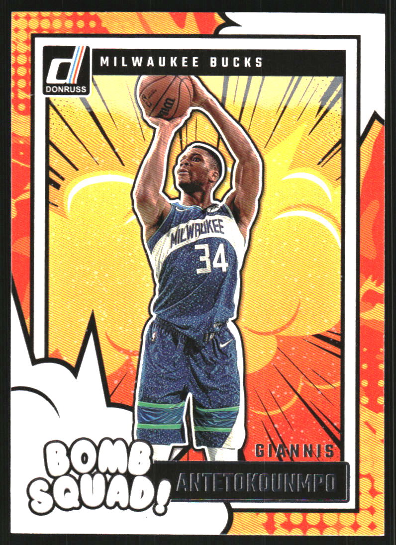 2024-25 Donruss Bomb Squad Winter #5 Giannis Antetokounmpo