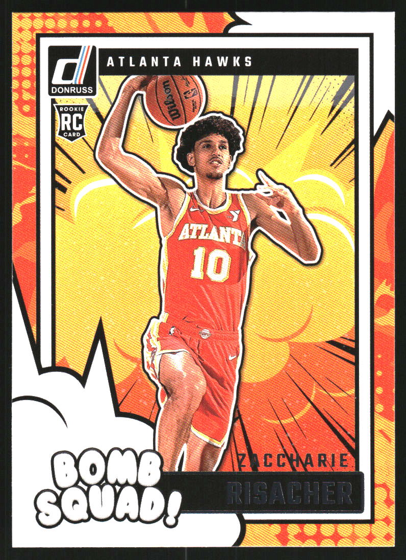 2024-25 Donruss Bomb Squad Winter #11 Zaccharie Risacher