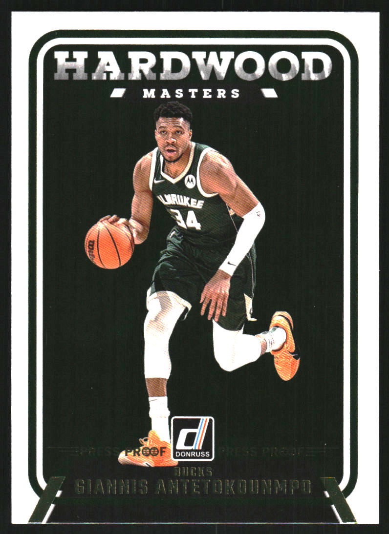 2024-25 Donruss Hardwood Masters Press Proof #15 Giannis Antetokounmpo