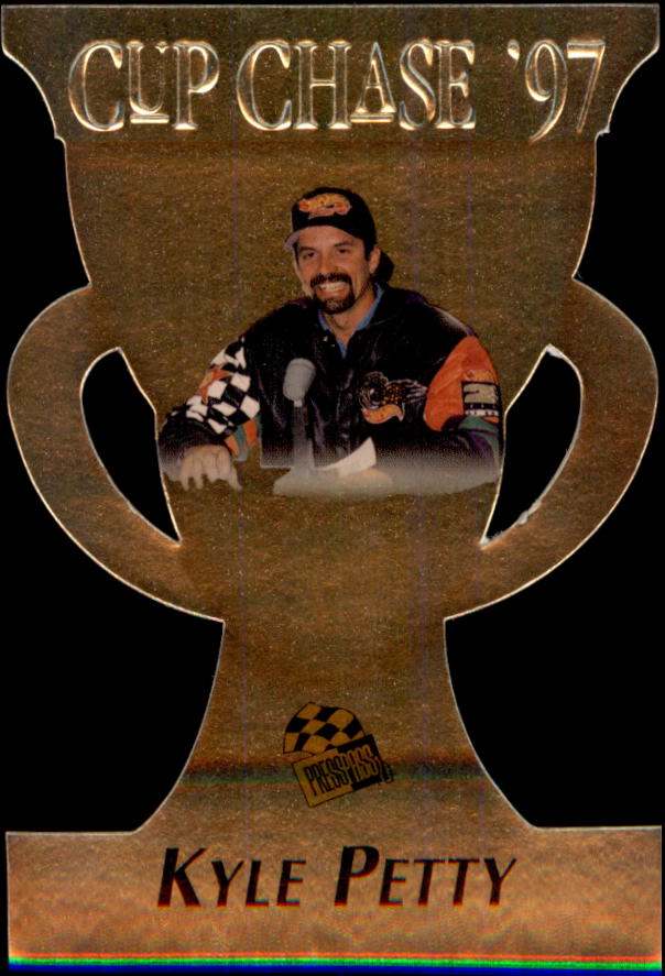1997 Press Pass Cup Chase Gold Die Cuts #CC15 Kyle Petty