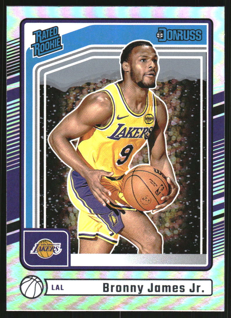 2024-25 Donruss Holo Winter #243 Bronny James Jr. RR