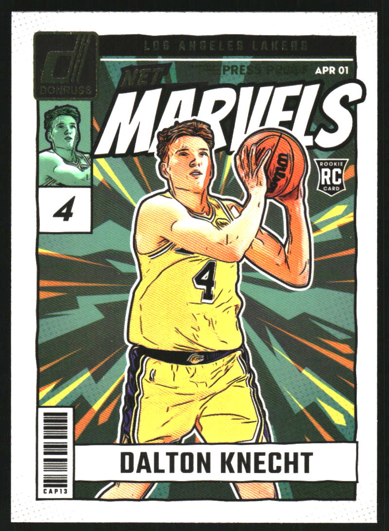 2024-25 Donruss Net Marvels Press Proof #3 Dalton Knecht