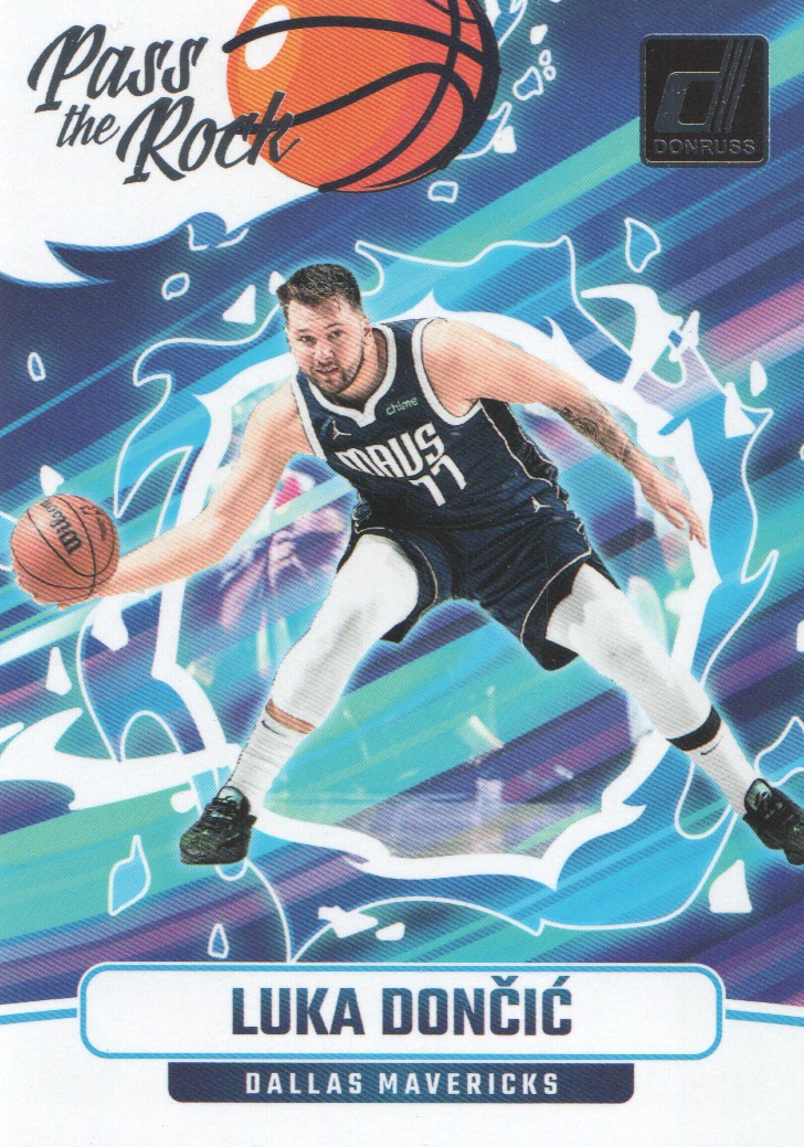 2024-25 Donruss Pass the Rock #10 Luka Doncic - NM-MT 