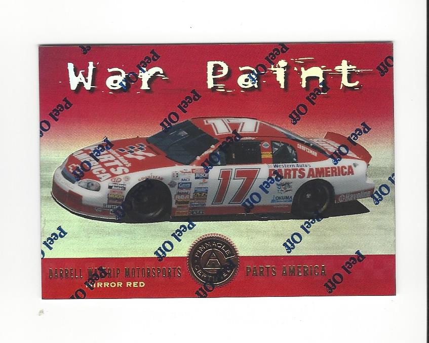 1997 Pinnacle Certified Mirror Red #70 Darrell Waltrip's Car WP
