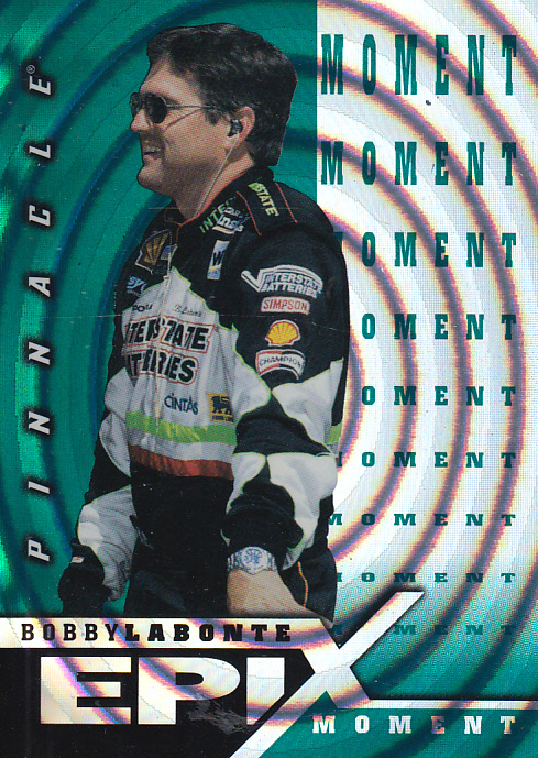 1997 Pinnacle Certified Epix Emerald #E4 Bobby Labonte