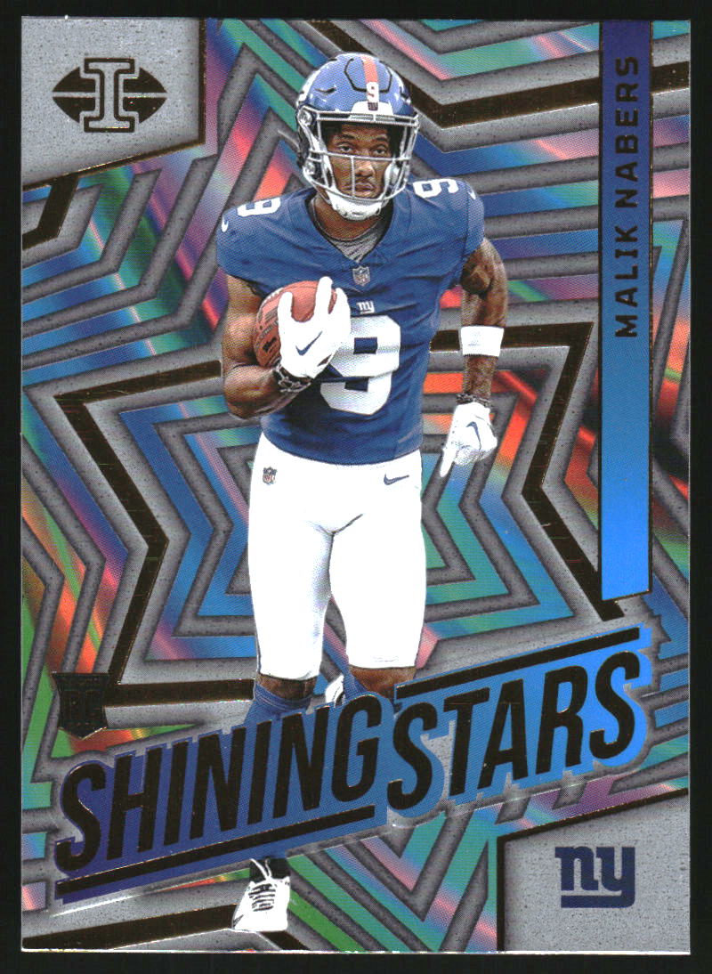 2024 Panini Illusions Shining Stars #5 Malik Nabers
