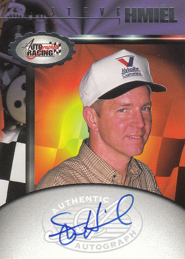 1997 Autographed Racing Autographs #22 Steve Hmiel