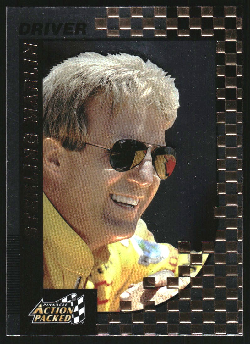 1997 Action Packed First Impressions #4 Sterling Marlin - NM-MT