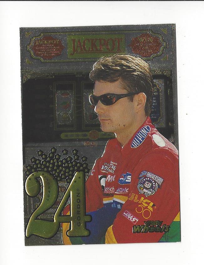 1998 Wheels Jackpot #J3 Jeff Gordon