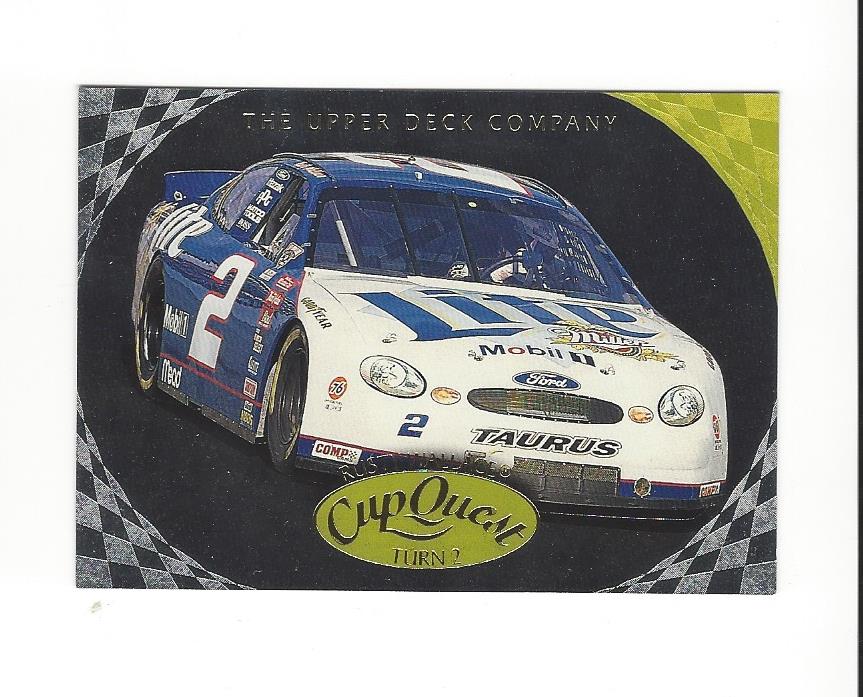 1998 Upper Deck Road To The Cup Cup Quest Turn 2 #CQ2 Rusty Wallace's Car