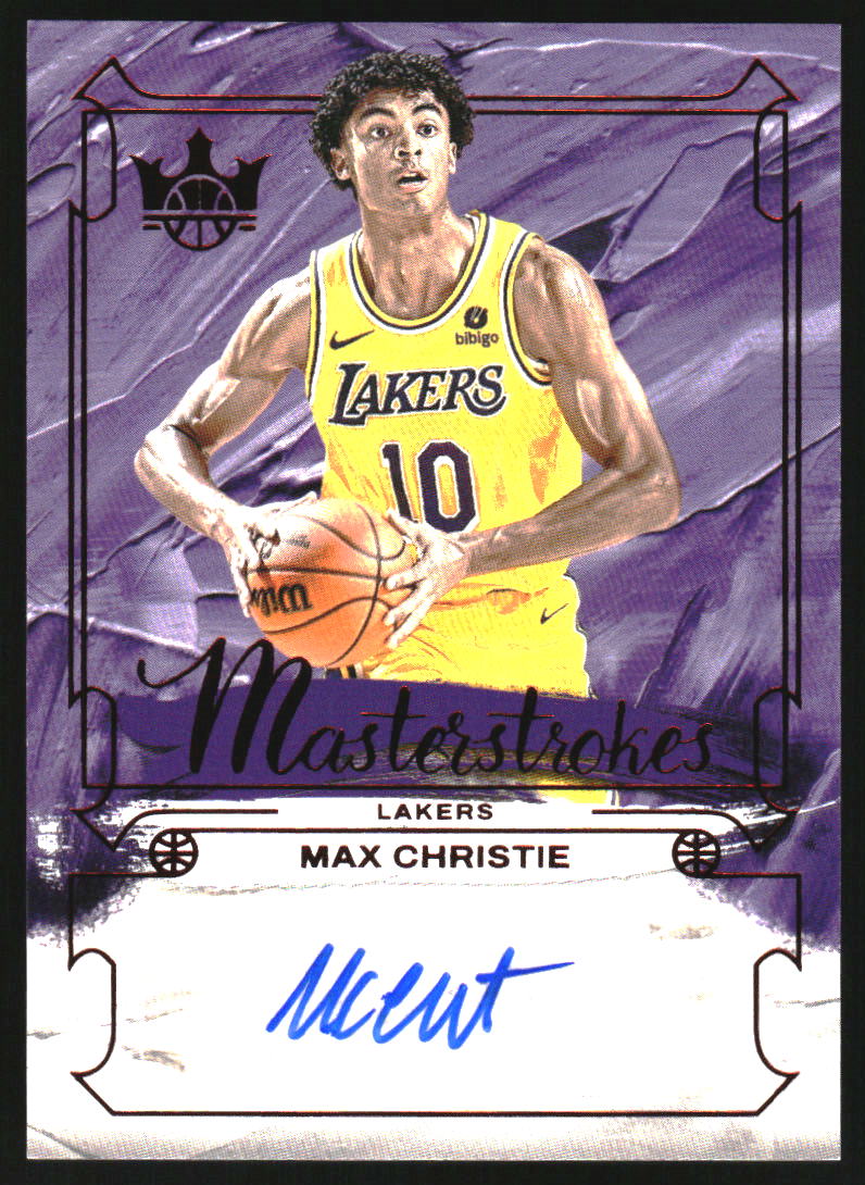 2024-25 Court Kings Masterstrokes Ruby #22 Max Christie