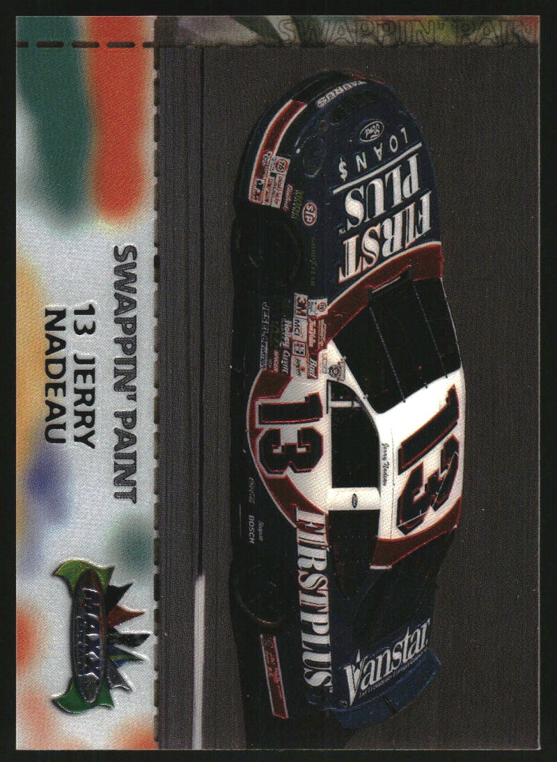 1998 Maxx Swappin' Paint #SW13 Jerry Nadeau's Car