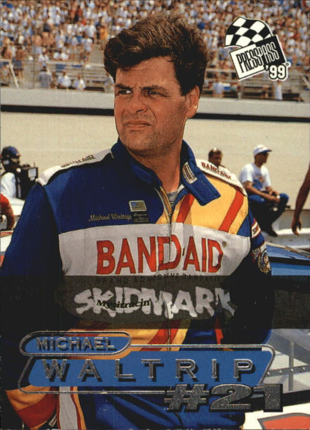 1999 Press Pass Skidmarks #51 Michael Waltrip
