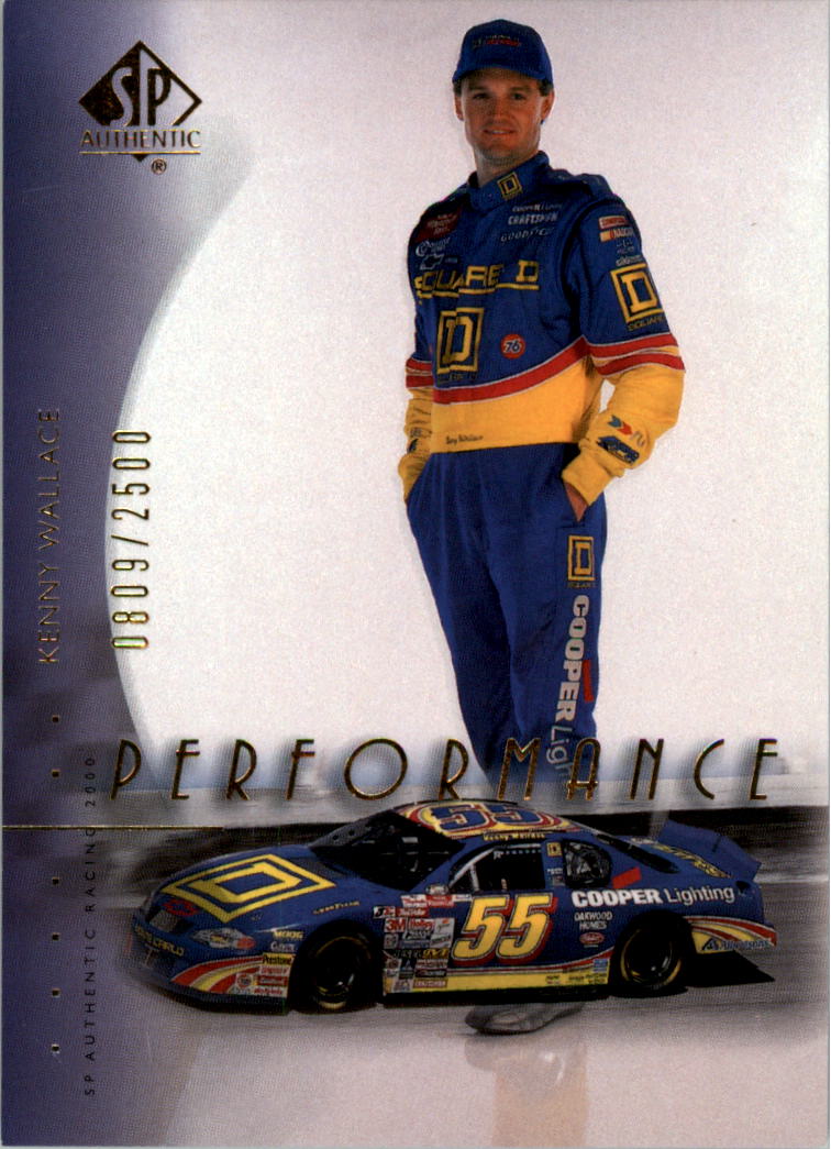 2000 SP Authentic #49 Kenny Wallace PER