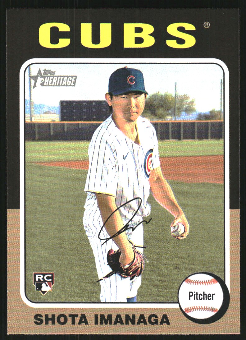 2024 Topps Heritage #564 Shota Imanaga RC
