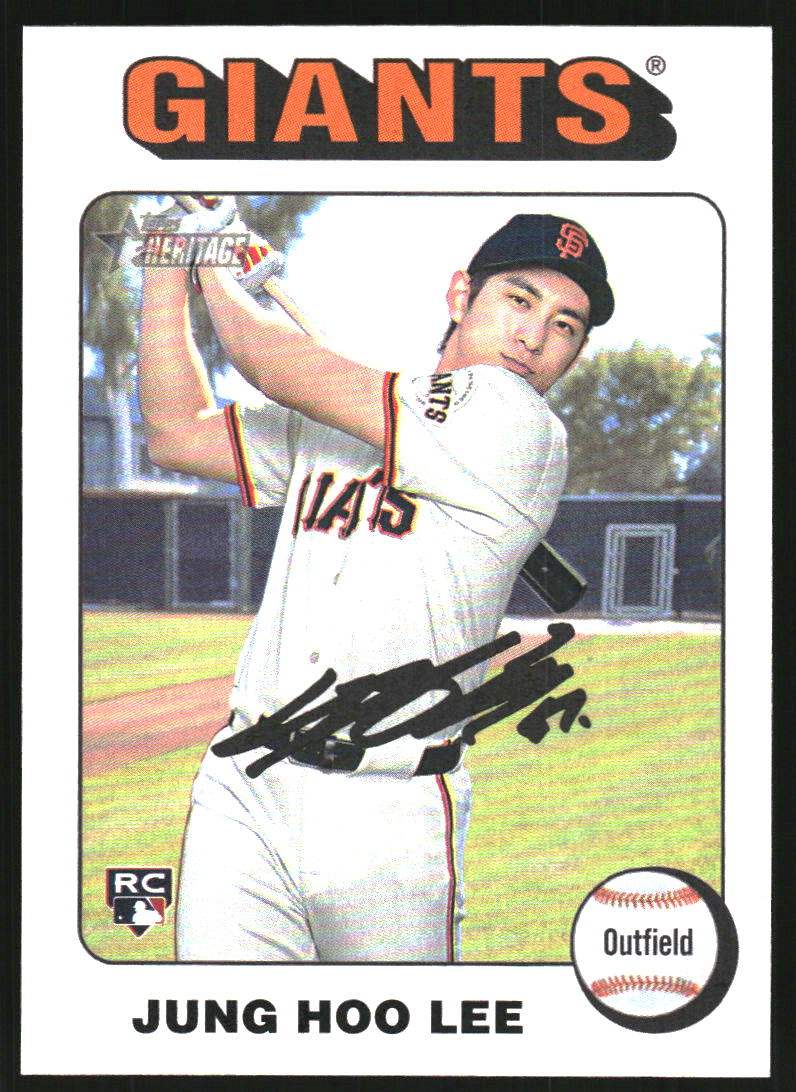 2024 Topps Heritage White Border #545 Jung Hoo Lee