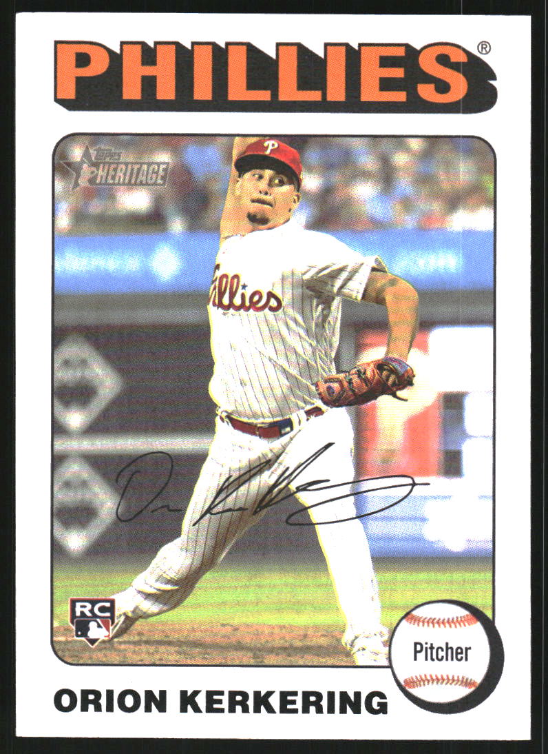 2024 Topps Heritage White Border #669 Orion Kerkering