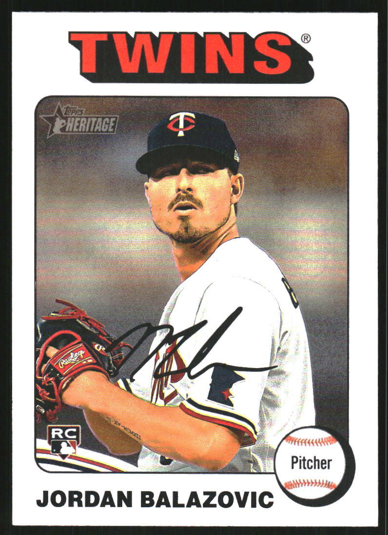 2024 Topps Heritage White Border #680 Jordan Balazovic