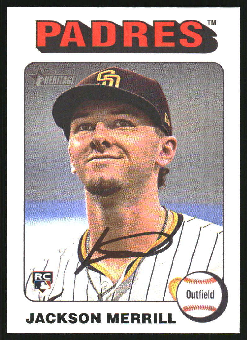 2024 Topps Heritage White Border #689 Jackson Merrill