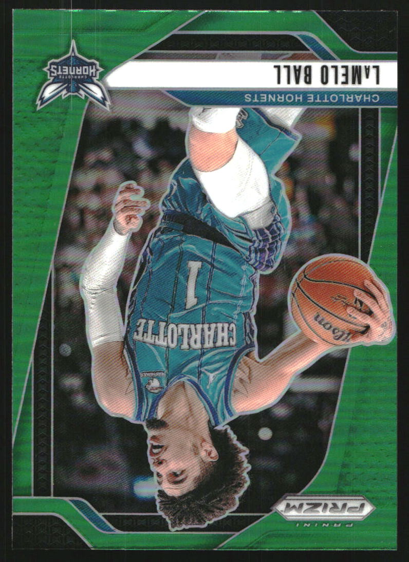 2024-25 Panini Prizm Prizms Green #30 LaMelo Ball