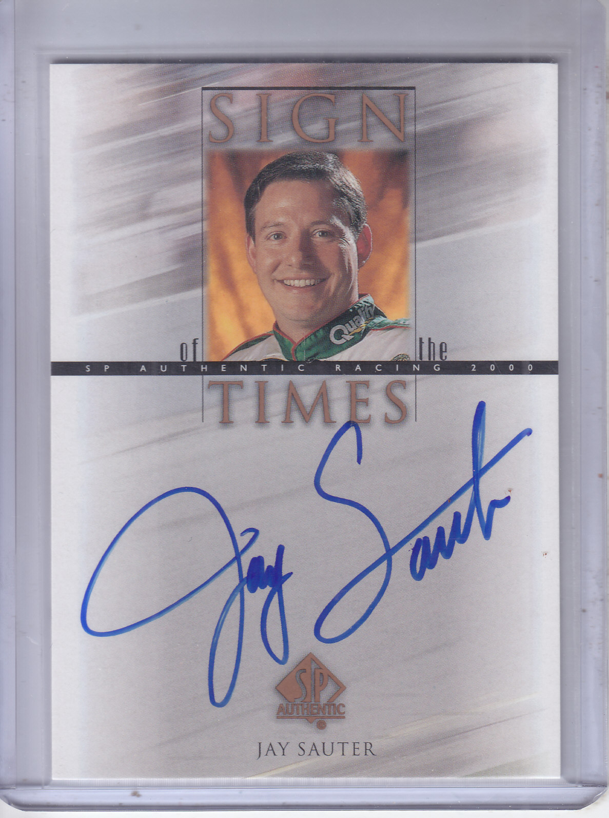 2000 SP Authentic Sign of the Times #JY Jay Sauter