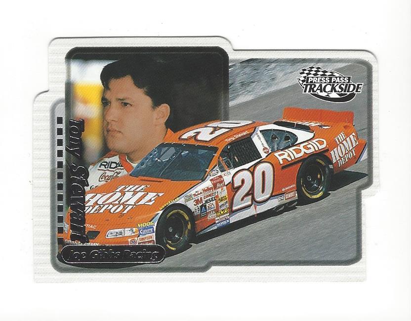 2000 Press Pass Trackside Die Cuts #35 Tony Stewart