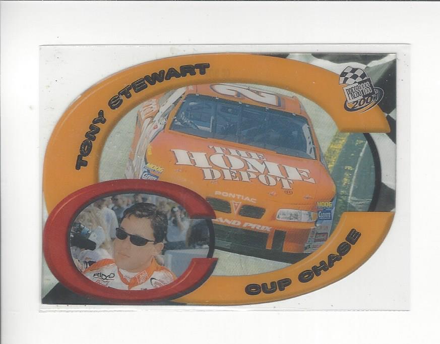 2001 Press Pass Racing Cup Chase Die Cut Prizes Insert Singles - You Choose - Picture 10 of 18