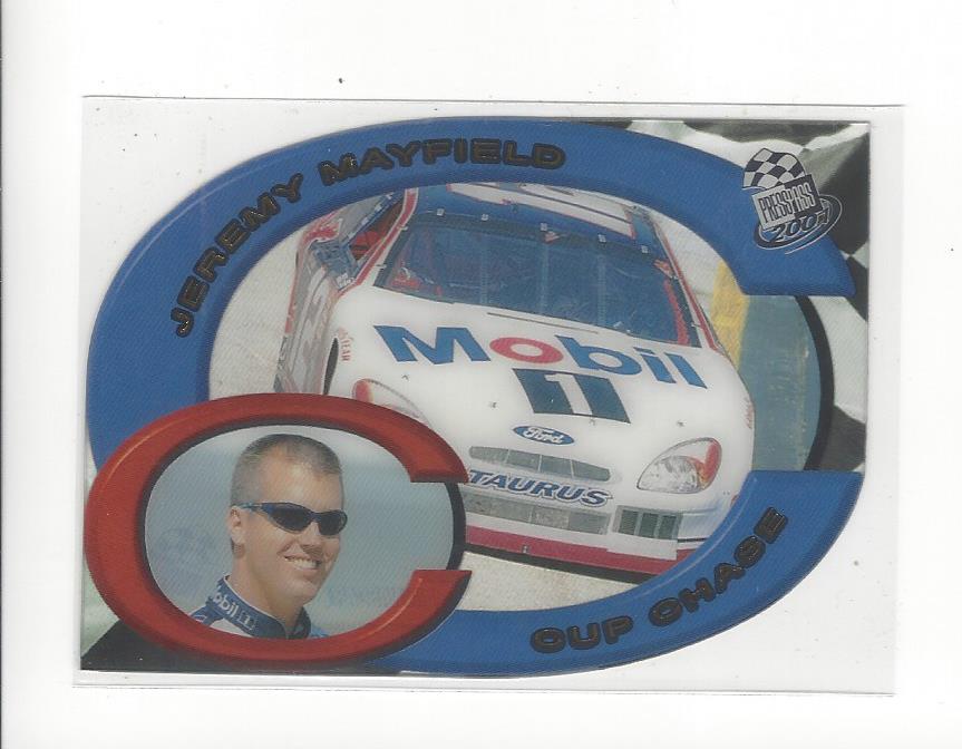 2001 Press Pass Racing Cup Chase Die Cut Prizes Insert Singles - You Choose - Picture 12 of 18