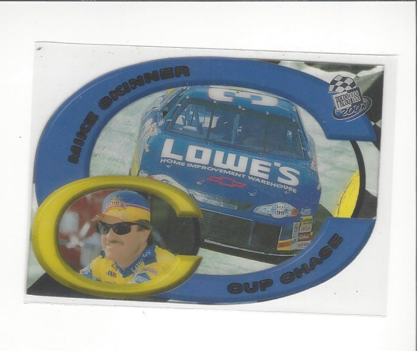 2001 Press Pass Racing Cup Chase Die Cut Prizes Insert Singles - You Choose - Picture 13 of 18