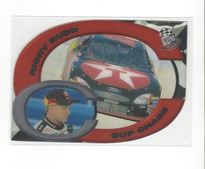 2001 Press Pass Racing Cup Chase Die Cut Prizes Insert Singles - You Choose - Picture 14 of 18