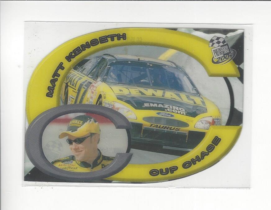 2001 Press Pass Racing Cup Chase Die Cut Prizes Insert Singles - You Choose - Picture 16 of 18
