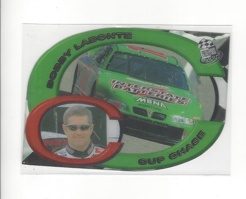 2001 Press Pass Racing Cup Chase Die Cut Prizes Insert Singles - You Choose - Picture 17 of 18