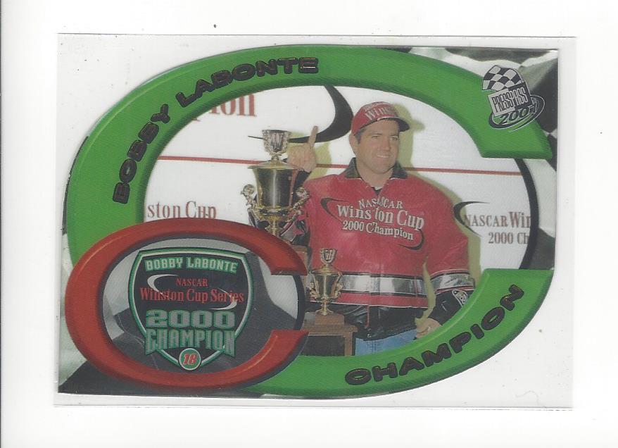 2001 Press Pass Racing Cup Chase Die Cut Prizes Insert Singles - You Choose - Picture 18 of 18