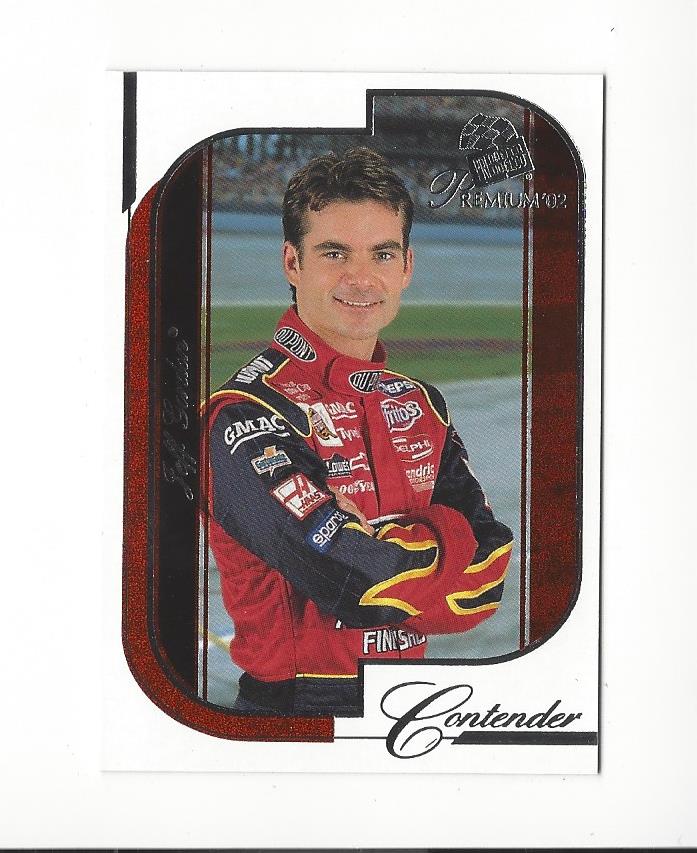 2002 Press Pass Premium Red Reflectors #8 Jeff Gordon