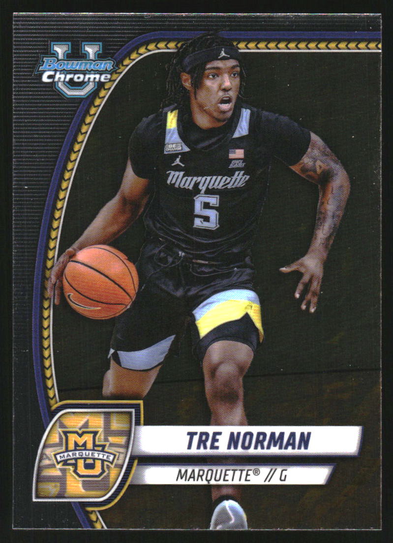 2024-25 Bowman Chrome University #88 Tre Norman